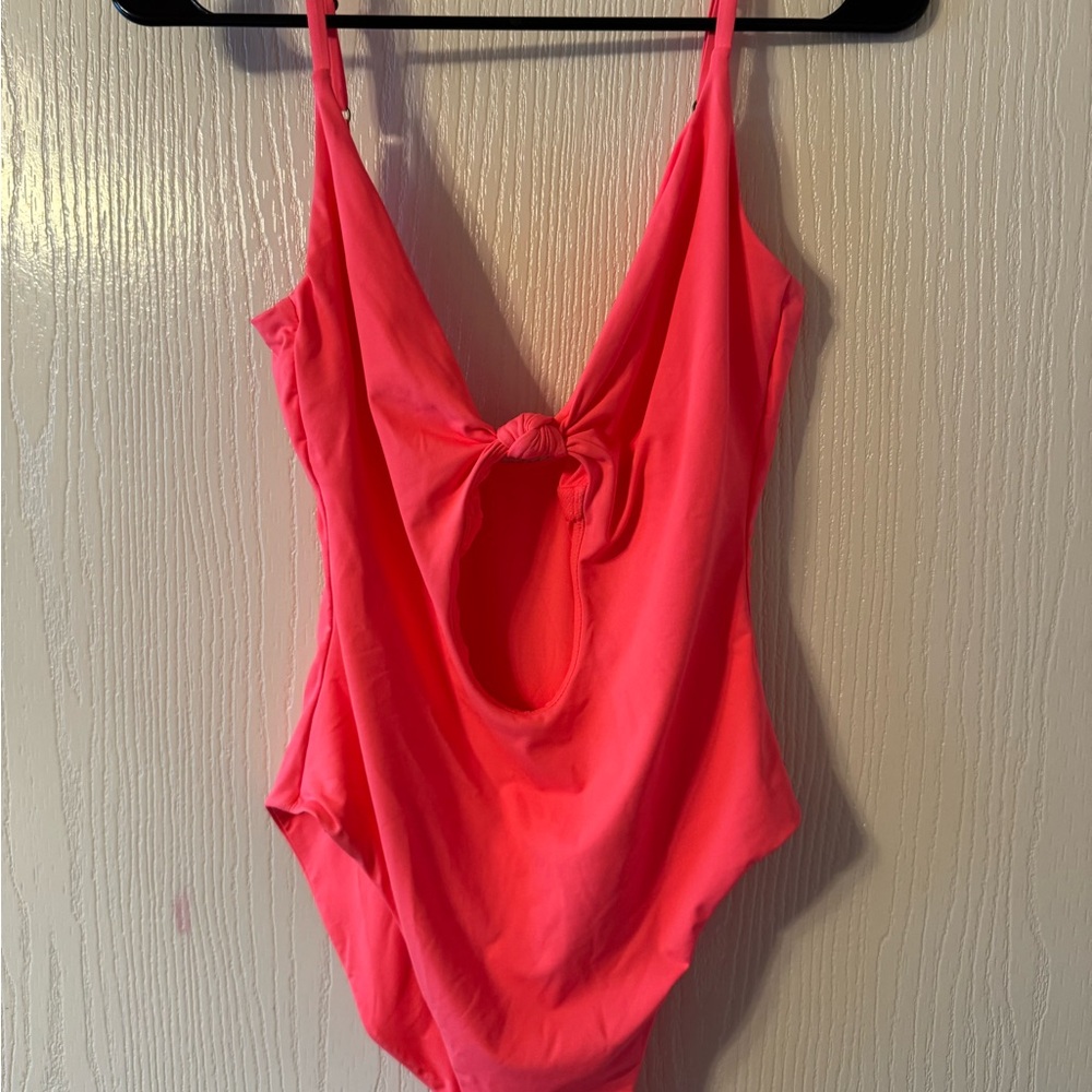 Andie Womens One Piece Swimsuit Salmon